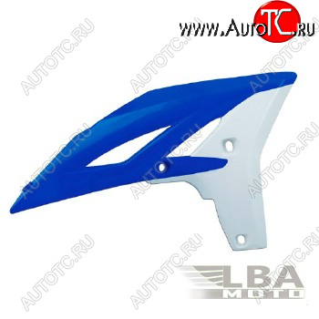 7 399 р. Обтекатели радиатора R-Tech Yamaha YZ250F 10-13, WR450F 12-15 (R-CVYZFBLBN25) синиебелые  r-cvyzfblbn25  с доставкой в г. Керчь