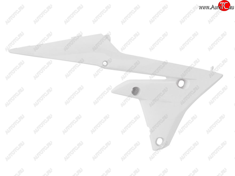 7 399 р. Боковины радиатора R-Tech Yamaha YZ250F450F 14-17, WR250 15-17 (R-CVYZFBNLO14) белые  r-cvyzfbnlo14  с доставкой в г. Керчь