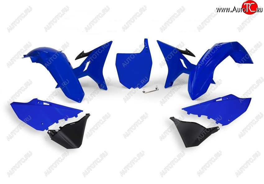 15 599 р. Комплект пластика R-Tech Yamaha YZ125250 02-18 (R-KITYZ0-BL1-REV) REVOLUTION синийчерный  r-kityz0-bl1-rev  с доставкой в г. Керчь