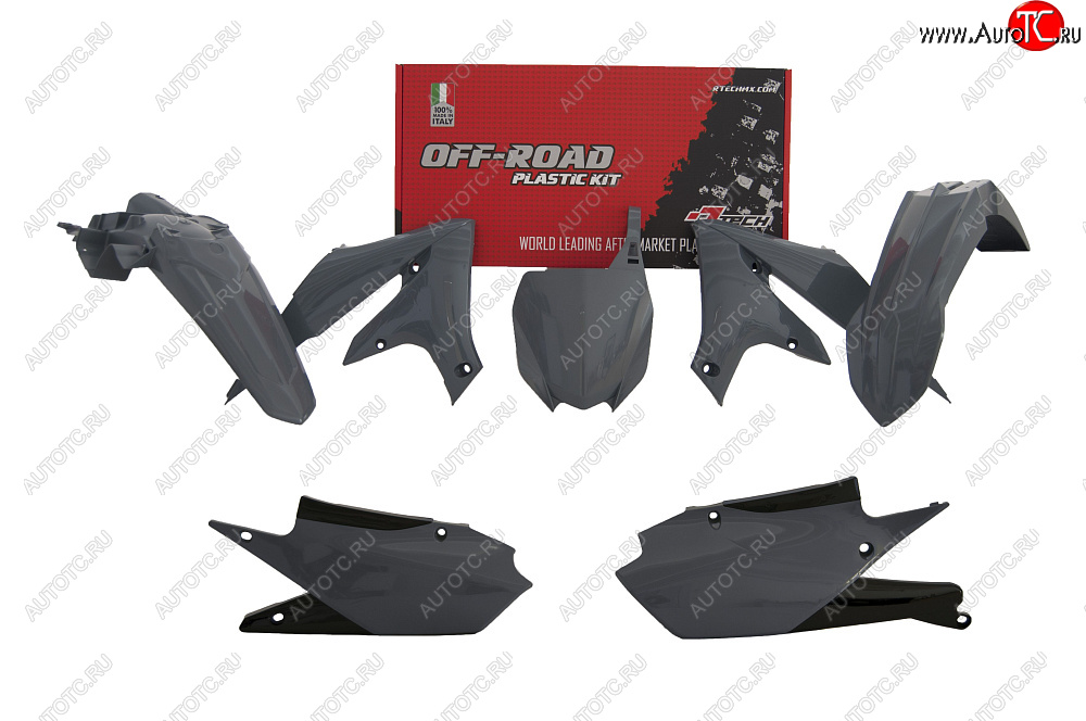 14 999 р. Комплект пластика R-Tech Yamaha YZ450F 18-22 (R-KITYZF-GR0-518) Quantum Серый  r-kityzf-gr0-518  с доставкой в г. Керчь