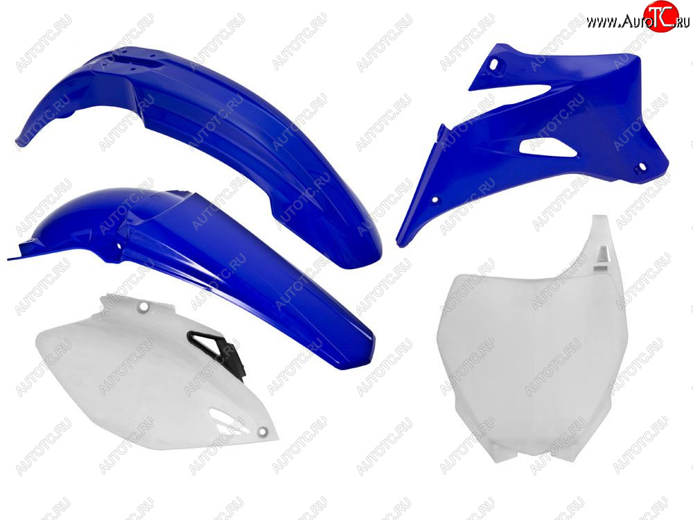 12 749 р. Комплект пластика R-Tech Yamaha YZ250F450F 06-09 (R-KITYZF-OEM-508) синийбелый  r-kityzf-oem-508  с доставкой в г. Керчь
