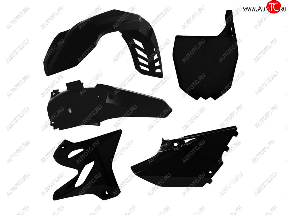 12 749 р. Комплект пластика R-Tech Yamaha YZ125250 15-21,YZ125X 20-21, (R-KITYZ0-NR0-515) Черный  r-kityz0-nr0-515  с доставкой в г. Керчь