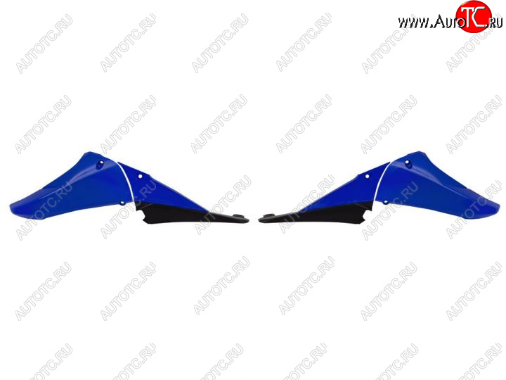 6 999 р. Обтекатели радиатора верхний R-Tech Yamaha YZF450 10-13 (R-CVYZFBLNRU0) Сине-Черный  r-cvyzfblnru0  с доставкой в г. Керчь