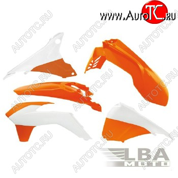 11 799 р. Комплект пластика R-Tech KTM EXCEXCF 125-500 14-16 (R-KITKTM-OEM-495) оранжевыйбелый  r-kitktm-oem-495  с доставкой в г. Керчь