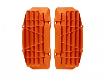 4 549 р. Решетки радиатора усиленные R-Tech KTM SXSX-F 16-18, EXCEXCFXC-W 17-18 оранжевые  (R-GRKTMAR0017)  r-grktmar0017  с доставкой в г. Керчь. Увеличить фотографию 1