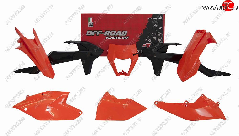 14 999 р. Комплект пластика R-Tech KTM EXCEXC-FXC-W 17-19 (R-KITKTM-OEM-518) оранжевый-черный  r-kitktm-oem-518  с доставкой в г. Керчь