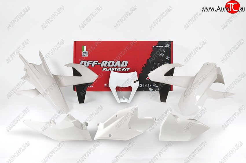 14 999 р. Комплект пластика R-Tech KTM EXC-EXCF 150250350450500 17-19 (R-KITKTM-BN0-517) Белый  r-kitktm-bn0-517  с доставкой в г. Керчь