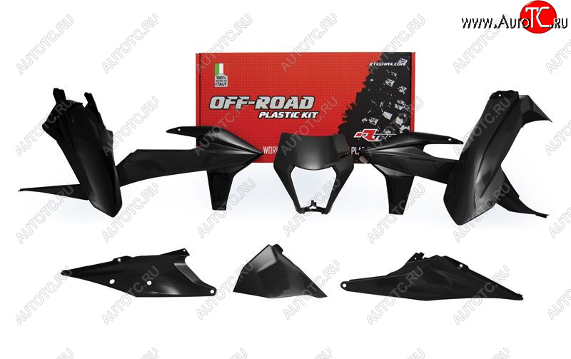 14 999 р. Комплект пластика R-Tech KTM EXC125250EXC-F250350450500 20-21 (R-KITKTM-NR0-520) Черный  r-kitktm-nr0-520  с доставкой в г. Керчь