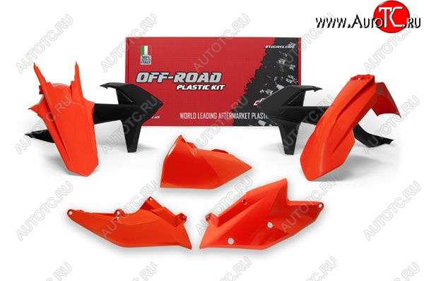 13 999 р. Комплект пластика R-Tech KTM EXC125250300,EXC-F250350450500 17-19 (R-KITKTM-OEM-417) OEM  r-kitktm-oem-417  с доставкой в г. Керчь