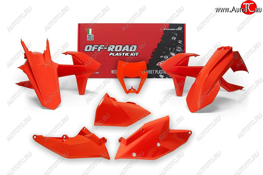 13 999 р. Комплект пластика R-Tech KTM EXC-EXCF 150250350450500 17-19 (R-KITKTM-AR0-517) Оранжевый  r-kitktm-ar0-517  с доставкой в г. Керчь