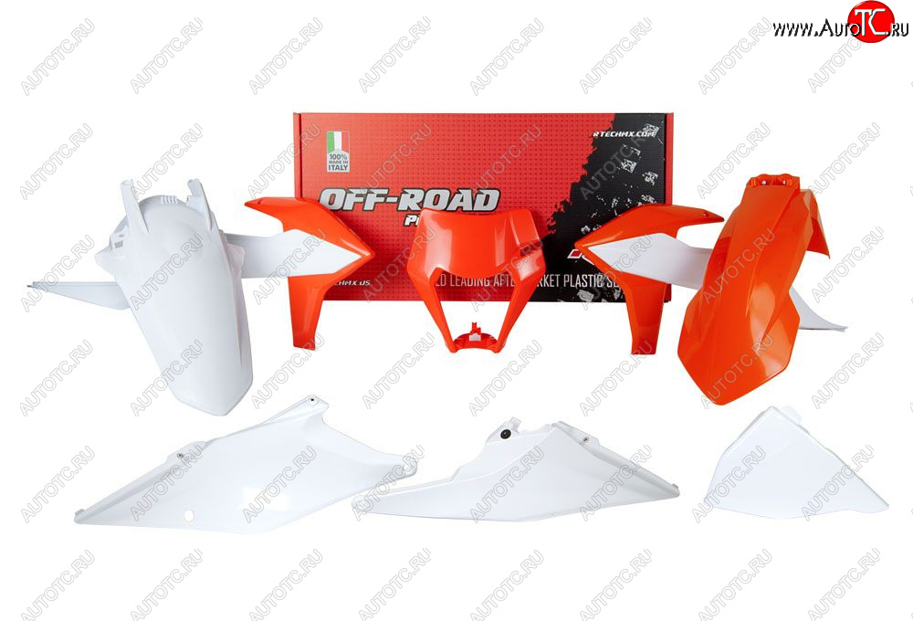 14 999 р. Комплект пластика R-Tech KTM EXCEXCFXC-WXCF-W 125-500 20-22 (R-KITKTM-OEM-522) Бело-Оранж  r-kitktm-oem-522  с доставкой в г. Керчь