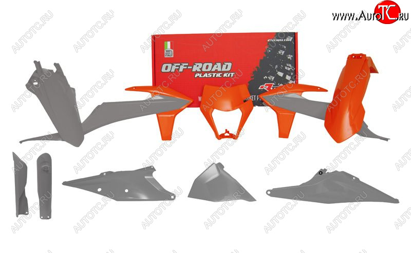 14 999 р. Комплект пластика R-Tech KTM EXCEXCFXC-WXCF-W 125-500 20-22 (R-KITKTM-OEM-723) Серо-Оранжевый  r-kitktm-oem-723  с доставкой в г. Керчь