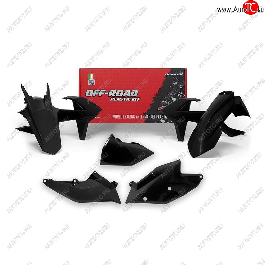11 799 р. Комплект пластика R-Tech KTM EXCEXCF 125200250350450500 12-13 (R-KITKTM-NR0-412) Черный  r-kitktm-nr0-412  с доставкой в г. Керчь