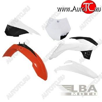 12 749 р. Комплект пластика R-Tech KTM SX85 13-17 (R-KITKTM-OEM-533) оранжевыйбелыйчерный  r-kitktm-oem-533  с доставкой в г. Керчь