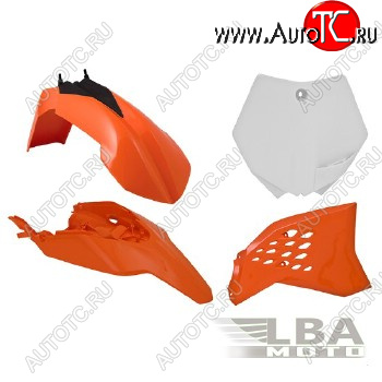 12 749 р. Комплект пластика R-Tech KTM SX65 12-15 (R-KITKTM-OEM-511) оранжевыйбелый  r-kitktm-oem-511  с доставкой в г. Керчь