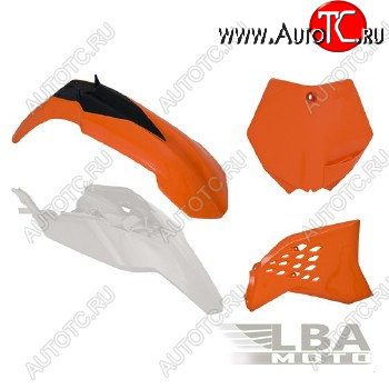 12 749 р. Комплект пластика R-Tech KTM SX65 09-11 (R-KITKTM-O11-508) оранжевыйбелый  r-kitktm-o11-508  с доставкой в г. Керчь