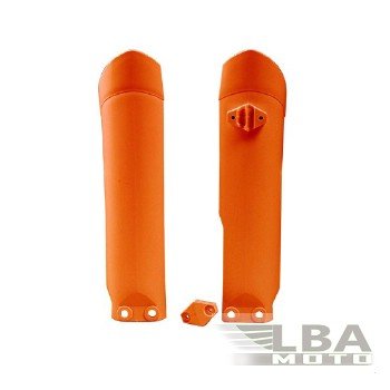 3 579 р. Защита вилки (пара) R-Tech KTM SX85 09-17 (R-PSKTMAR0985) оранжевая  r-psktmar0985  с доставкой в г. Керчь. Увеличить фотографию 1