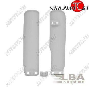 3 179 р. Защита вилки (пара) R-Tech KTM SX65 02-17 (R-PSKTMBN0965) белая  r-psktmbn0965  с доставкой в г. Керчь