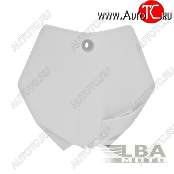 3 089 р. Щиток номера передний R-Tech KTM SX65 09-15 (R-TBKTMBN0965) белый  r-tbktmbn0965  с доставкой в г. Керчь