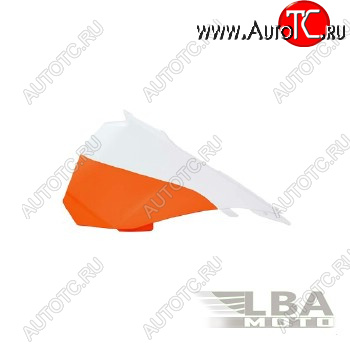 3 089 р. Обтекатель возд. фильтра левый R-Tech KTM SX85 13-17 (R-FIKTMBNARSX85) оранжевыйбелый  r-fiktmbnarsx85  с доставкой в г. Керчь