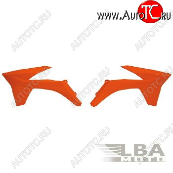 5 999 р. Обтекатели радиатора R-Tech KTM SXSXFEXCEXCF 11-12, 250SX 11-13 (R-CVKTMAR0011) оранжевые  r-cvktmar0011  с доставкой в г. Керчь