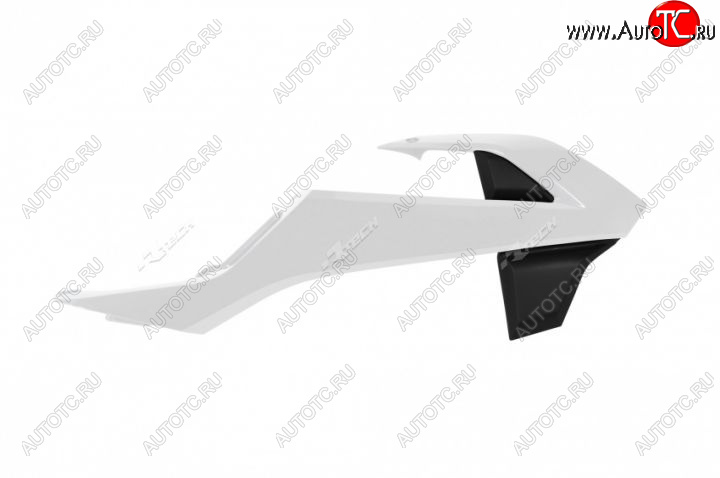 5 899 р. Обтекатели радиатора R-Tech KTM SX65 16-18 (R-CVKTMBNNR1665) белыечерные  r-cvktmbnnr1665  с доставкой в г. Керчь
