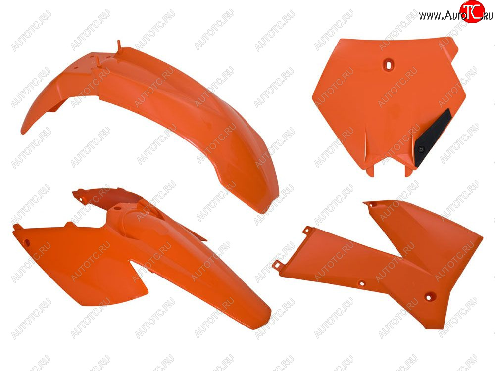 12 749 р. Комплект пластика R-Tech KTM SXSXF 05-06, EXCEXCF 05-07 (R-KITKTM-AR0-504) оранжевый  r-kitktm-ar0-504  с доставкой в г. Керчь