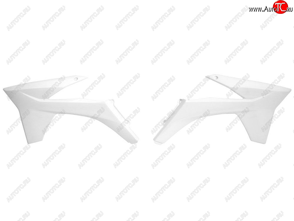 5 999 р. Обтекатели радиатора R-Tech KTM SXSXFEXCEXCF 11-12, 250SX 11-13 (R-CVKTMBN0011) Белые  r-cvktmbn0011  с доставкой в г. Керчь