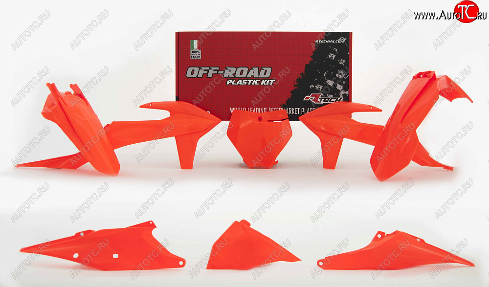 14 999 р. Комплект пластика R-Tech KTM SX125150250 19-21,SXF250350450 19-21 (R-KITKTM-AN0-599) Оранжевый  r-kitktm-an0-599  с доставкой в г. Керчь