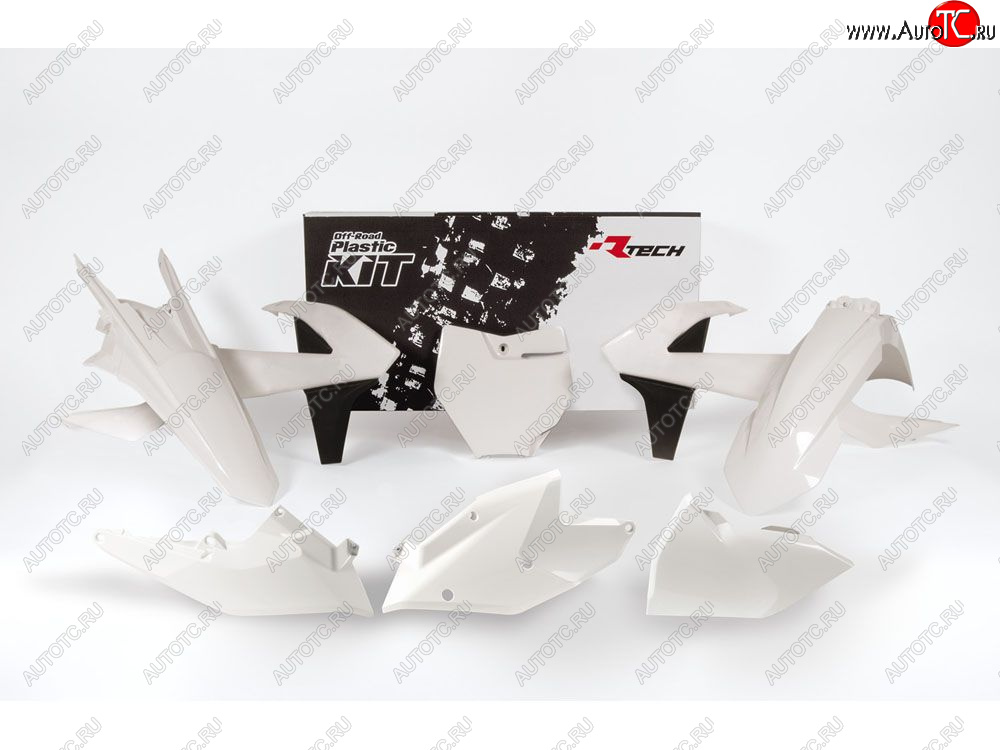 14 999 р. Комплект пластика R-Tech KTM SX125150 16-17,SX250 17, SXF250350450 16-17 (R-KITKTM-BN0-516) Белый  r-kitktm-bn0-516  с доставкой в г. Керчь