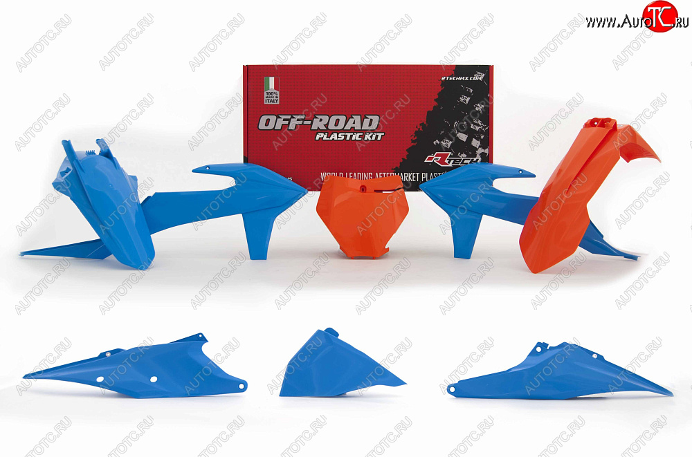 14 999 р. Комплект пластика R-Tech KTM SX125150250 19-21,SXF250350450 19-21 (R-KITKTM-CL0-599) Синий  r-kitktm-cl0-599  с доставкой в г. Керчь