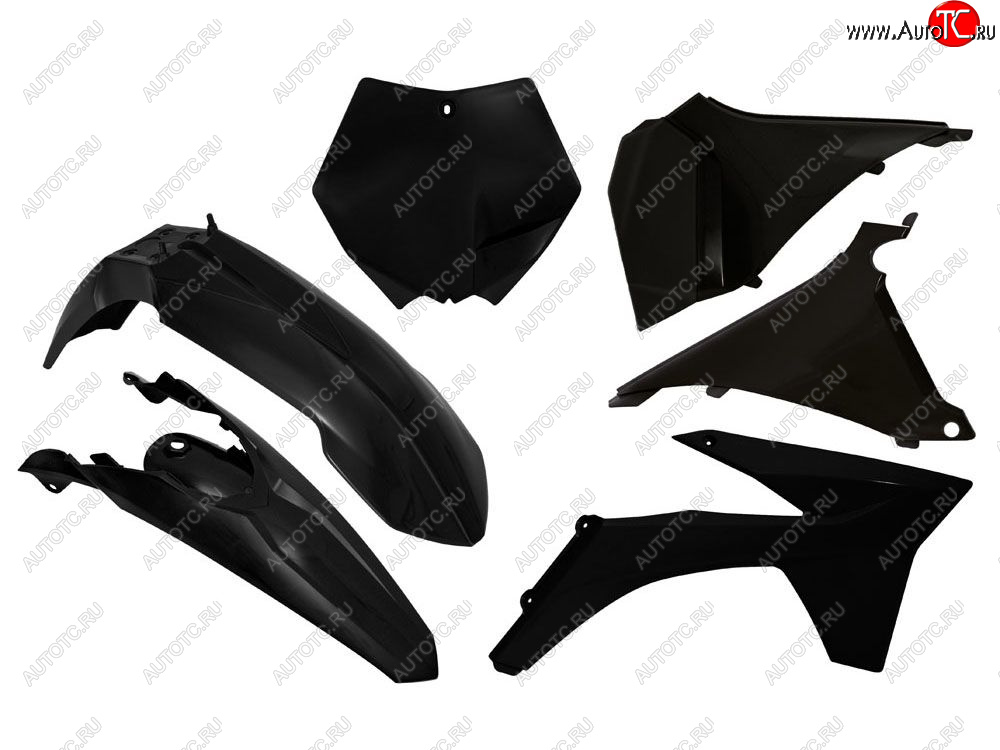 12 749 р. Комплект пластика R-Tech KTM SX125150250 2011 (R-KITKTM-NR0-519) Черный  r-kitktm-nr0-519  с доставкой в г. Керчь