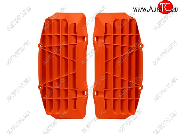 4 549 р. Решетки радиатора увеличенные R-Tech KTM SXSX-F 16-18,EXCEXC-F 17-18 (R-GRKTMAN0017) Оранж Неон  r-grktman0017  с доставкой в г. Керчь