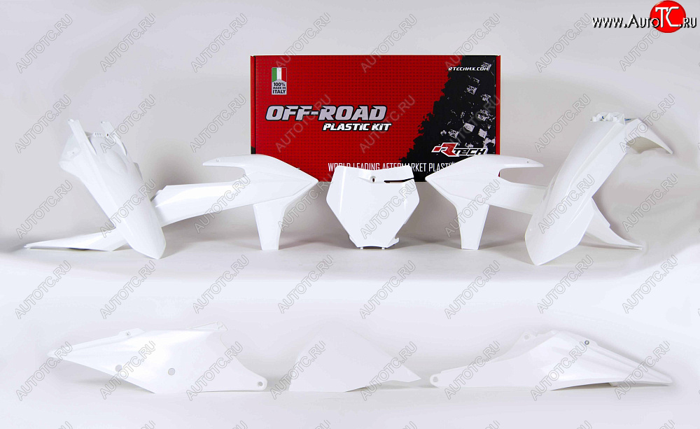 14 999 р. Комплект пластика R-Tech KTM SXSXF 19-22, XCXCF 19-22 (R-KITKTM-BN0-599) Белый  r-kitktm-bn0-599  с доставкой в г. Керчь