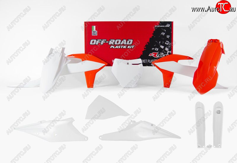 14 999 р. Комплект пластика R-Tech KTM SXSXF 19-22, XCXCF 19-22 (R-KITKTM-OEM-609) Бело-Карсный  r-kitktm-oem-609  с доставкой в г. Керчь