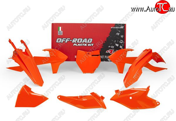 13 999 р. Комплект пластика R-Tech KTM SX85 18-22 (R-KITKTM-AR0-185) Оранжевый  r-kitktm-ar0-185  с доставкой в г. Керчь