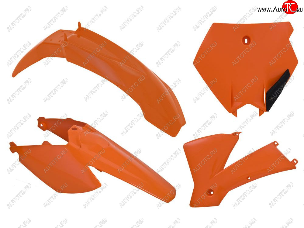 12 749 р. Комплект пластика R-Tech KTM SX85 06-12 (R-KITKTM-AR0-507) Оранжевый  r-kitktm-ar0-507  с доставкой в г. Керчь