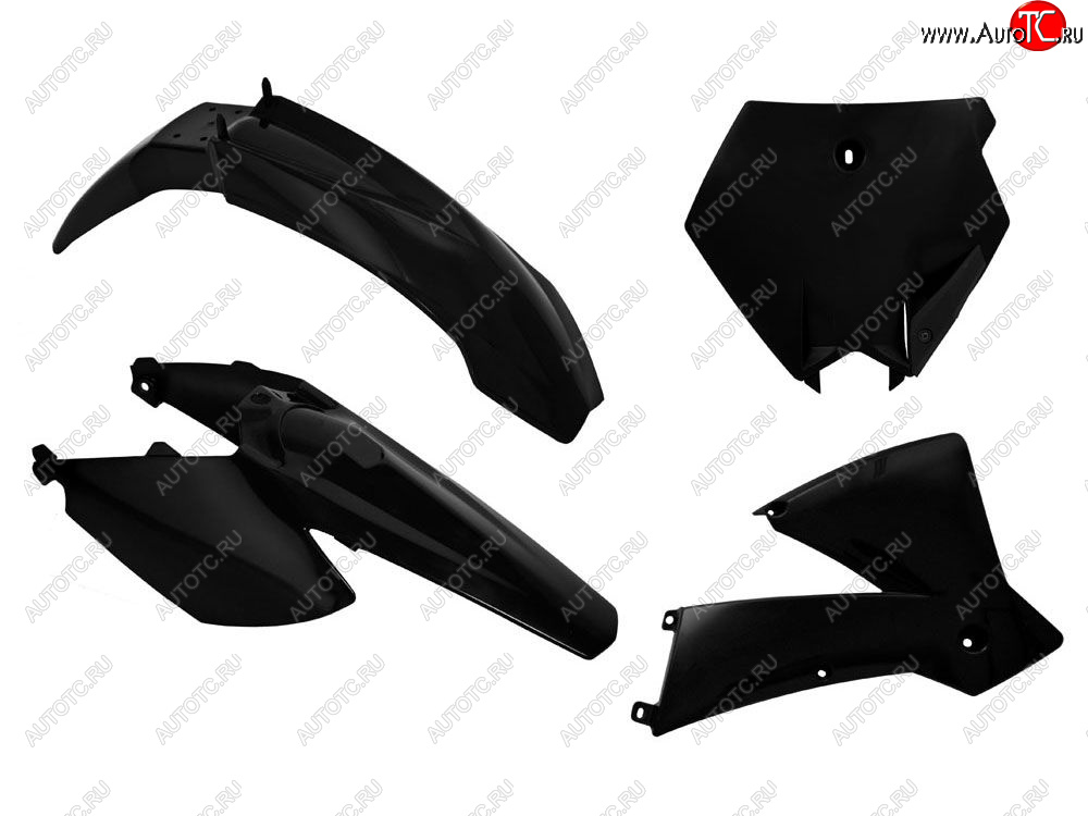 12 749 р. Комплект пластика R-Tech KTM SX85 06-12 (R-KITKTM-NR0-507) Черный  r-kitktm-nr0-507  с доставкой в г. Керчь