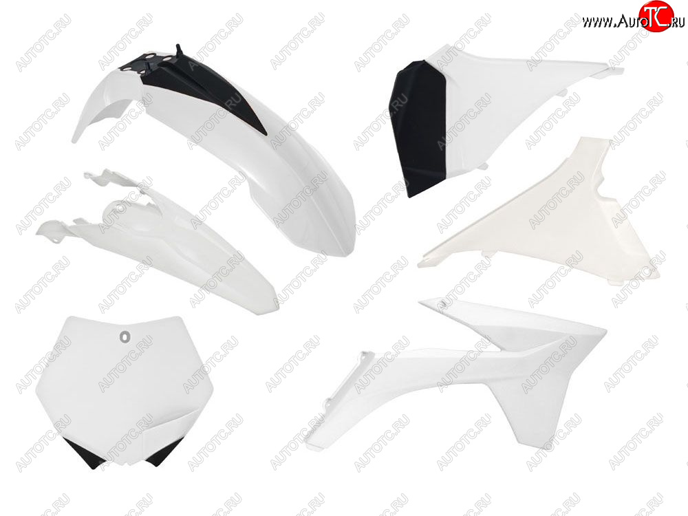 13 999 р. Комплект пластика R-Tech KTM SX 125150250 12,SXF 250350450 11-12 (R-KITKTM-BN0-509) Белый  r-kitktm-bn0-509  с доставкой в г. Керчь
