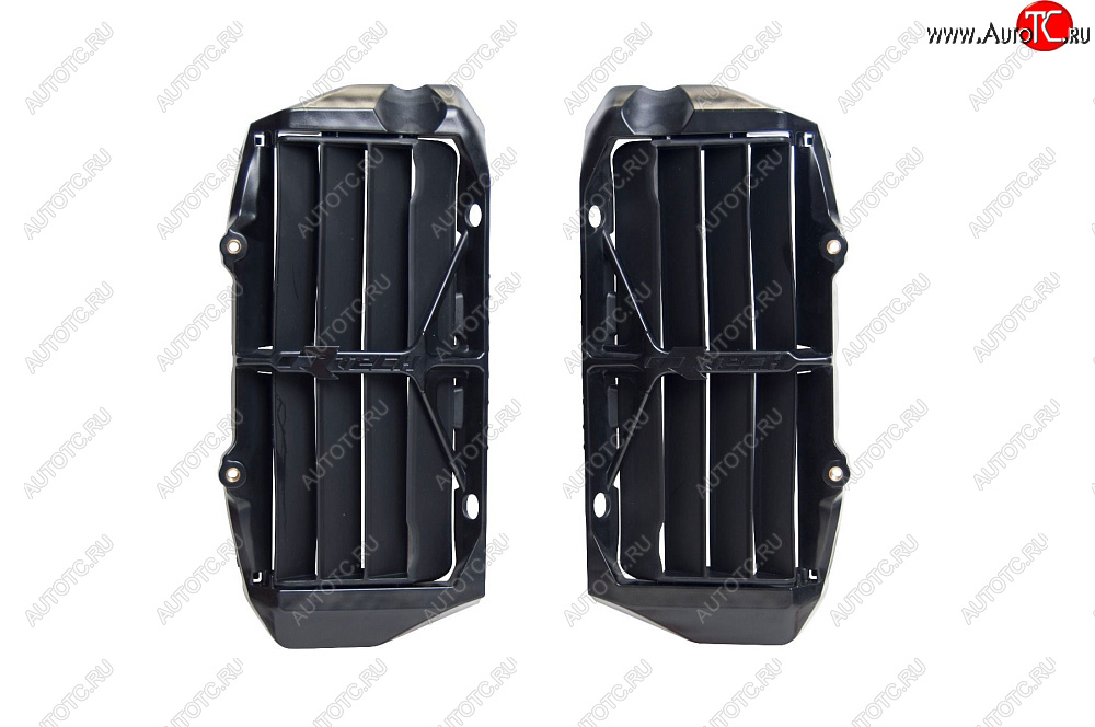 4 549 р. Решетки радиатора увеличенные R-Tech KTM SXSX-F 19-22,EXCEXC-F 20-22 (R-GRKTMNR0019) Черный  r-grktmnr0019  с доставкой в г. Керчь