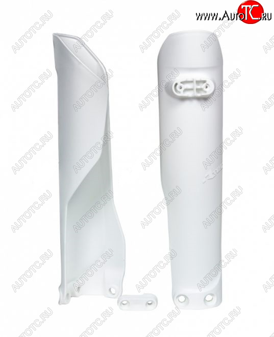 4 089 р. Защита вилки (пара) R-Tech Husqvarna TCFCTEFE 16-18 (R-PSHSQBN0016) белые  r-pshsqbn0016  с доставкой в г. Керчь