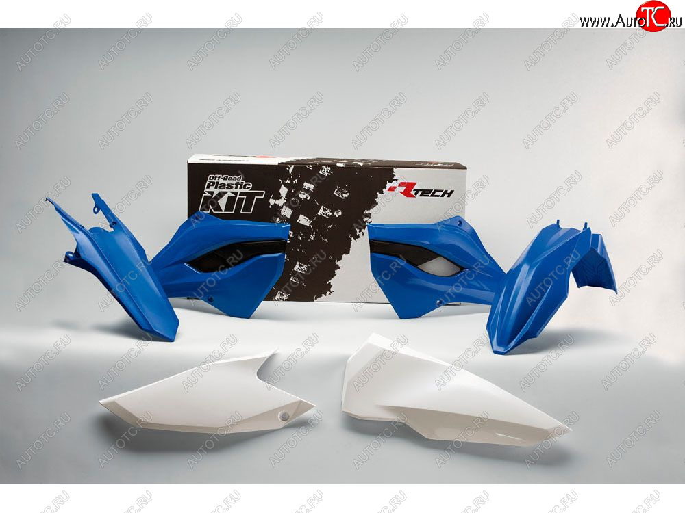 11 799 р. Комплект пластика R-Tech Husaberg TEFE 13-14 (R-KITHBG-OEM-400) синийбелый  r-kithbg-oem-400  с доставкой в г. Керчь