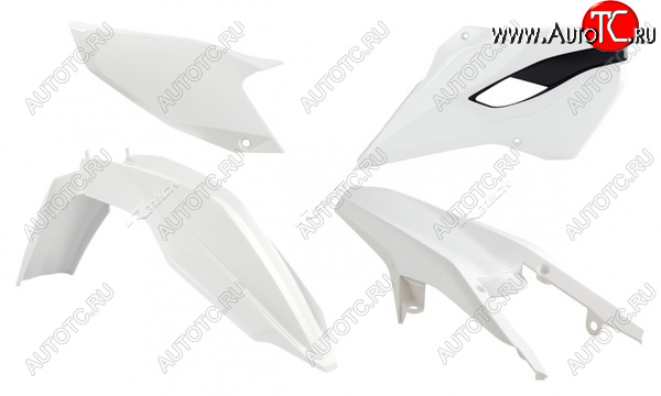 12 749 р. Комплект пластика R-Tech Husqvarna TEFE 2014 (R-KITHSQ-OEM-410) белыйчерный  r-kithsq-oem-410  с доставкой в г. Керчь