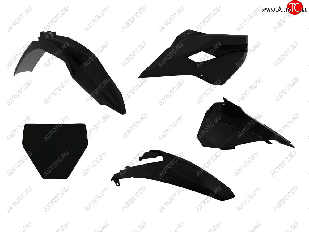 12 749 р. Комплект пластика R-Tech Husqvarna TC85 14-17 (R-KITHSQ-NR0-509) черный  r-kithsq-nr0-509  с доставкой в г. Керчь