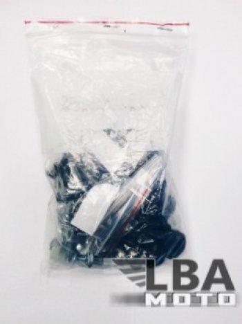 7 199 р. Комплект крепежа для пластика Honda CBR600 F4i 01-03  пм-00004720  с доставкой в г. Керчь. Увеличить фотографию 1