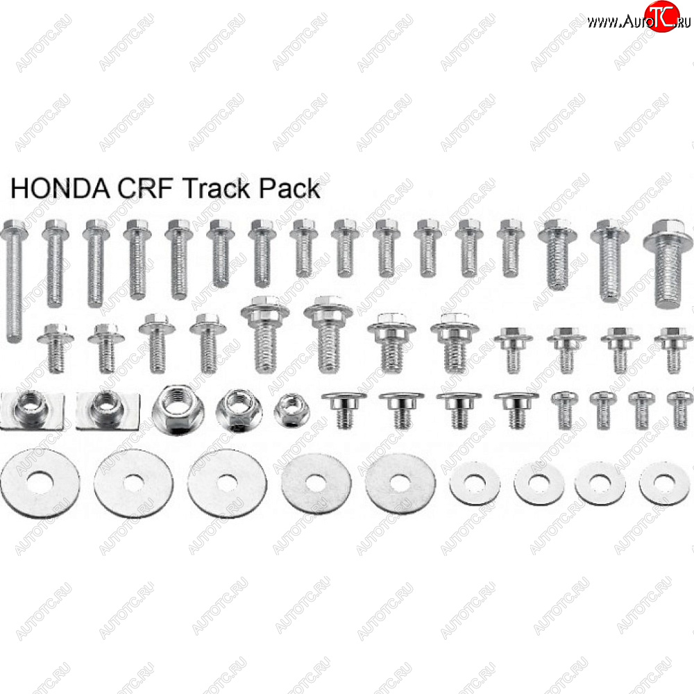 1 399 р. Набор болтов крепления пластика универсальный ACCEL Honda CRCRF  bkt-03  с доставкой в г. Керчь