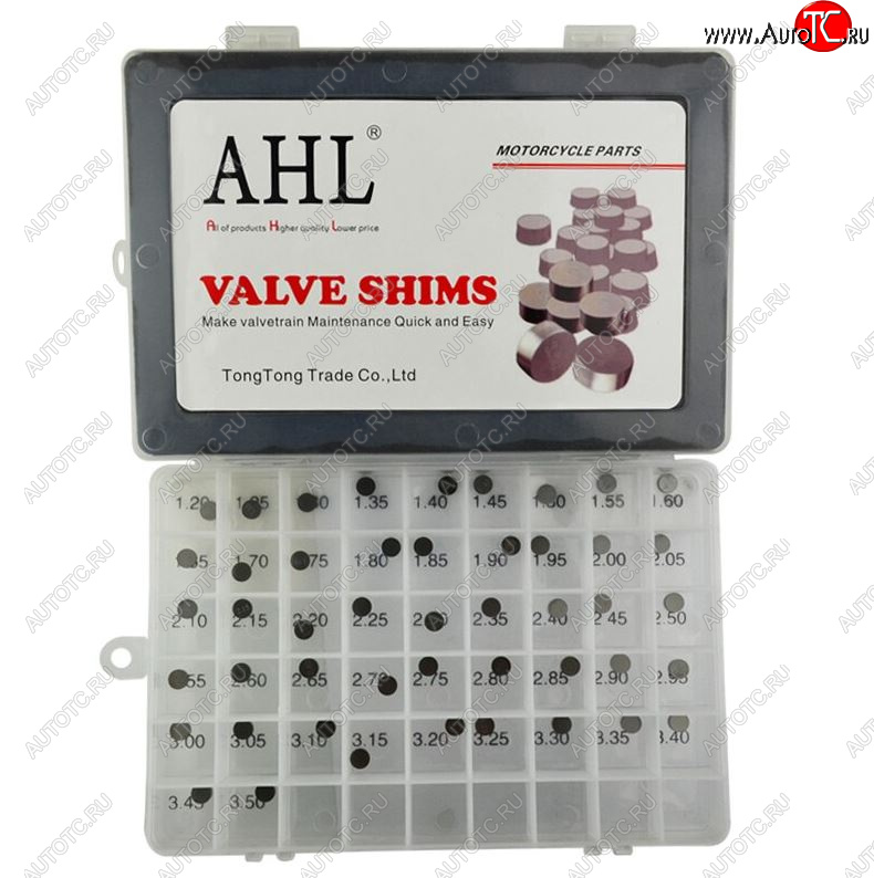 9 399 р. Комплект регулировочных шайб AHL 7.48 мм 141шт. 1,20~3.50  пм-00027850  с доставкой в г. Керчь