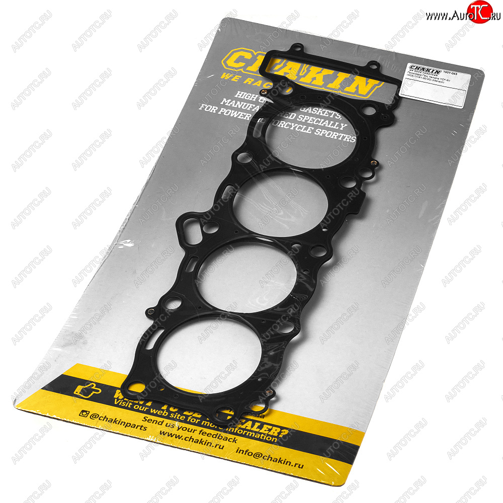 4 699 р. Прокладка ГБЦ CHAKIN Yamaha YZF-R1 07-08 4C8-11181-00-00  100y-043  с доставкой в г. Керчь