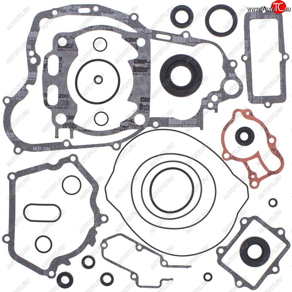8 649 р. Комплект прокладок и сальников двигателя полный WINDEROSA Yamaha YZ250 02-16, YZ250X 16  (811670)  811670  с доставкой в г. Керчь