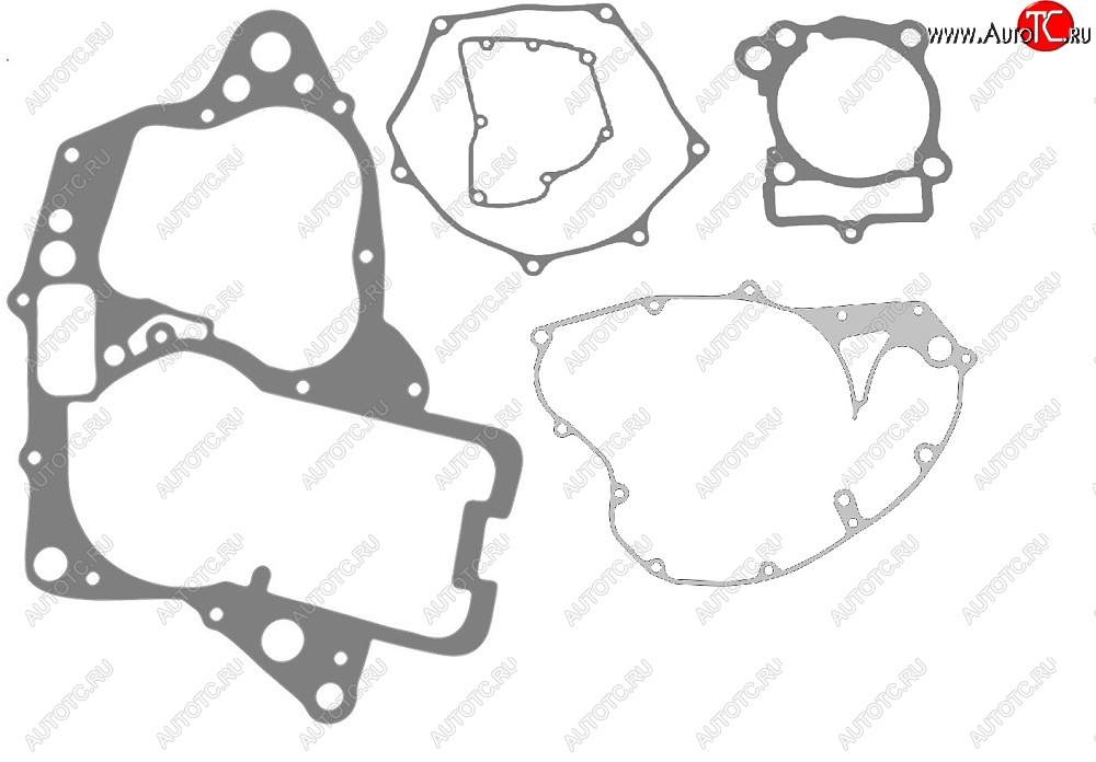1 339 р. Комплект прокладок CHAKIN для мотоцикла Suzuki RMZ250 10-15  00ks-012  с доставкой в г. Керчь